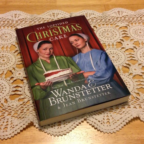 3 for $10 book sale! Amish Romance - The Lopsided Christmas Cake , Brunstetter - Picture 1 of 7